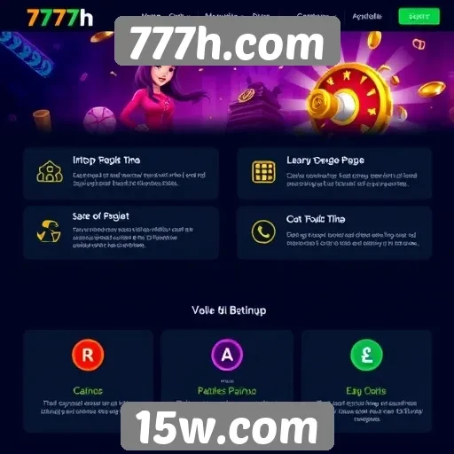 Recursos e funcionalidades do 777h.com